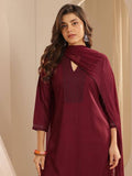 AASTIK FASHION viscose rayon kurta pant dupatta set