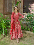 AASTIK FASHION cotton blend kurta pant dupatta set