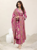 AASTIK FASHION silk blend kurta pant dupatta set