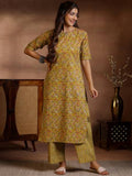 AASTIK FASHION pure cotton kurta palazzo set