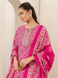 AASTIK FASHION cotton blend kurta pant dupatta set